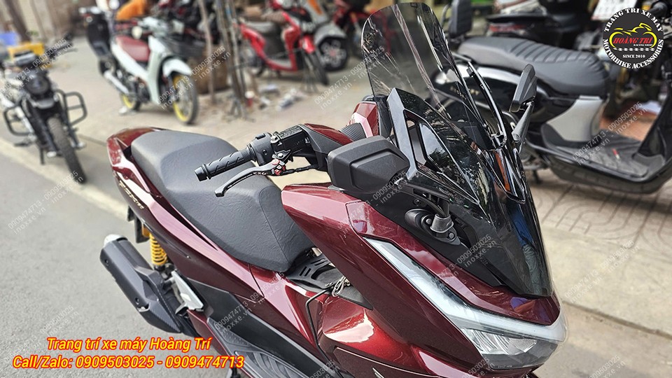 Tay thắng CRG Carbon lắp chuẩn xe  ADV 150/160, PCX 160, Vario 160 (2 đĩa)